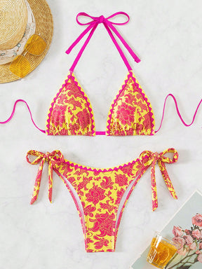 BIQUINI ESTAMPA TROPICAL PARAISO