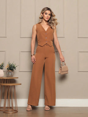 CONJUNTO SOLEIL ELEGANCE - EM ALFAIATARIA
